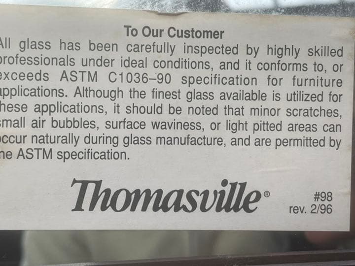 トーマスビル Thomasville ミラー★アメリカンクラッシック★大塚家具