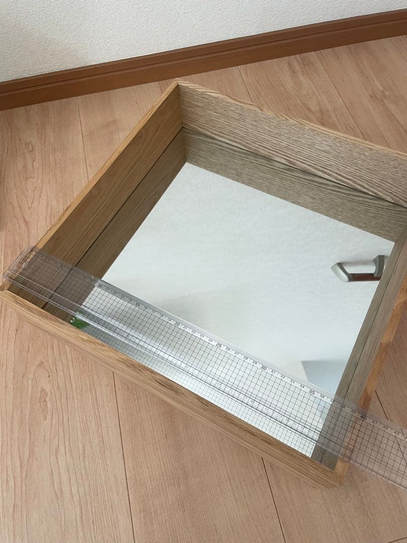 ミラー　鏡　40×40 壁掛け　インテリア　北欧