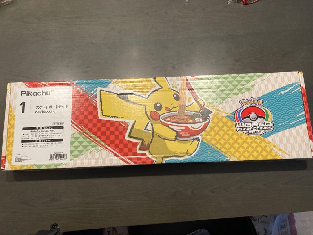 ポケモン　wcs2023 スケボー　スケートボード ポケモンセンターシブヤ限定 スケートボードデッキ(センターシブヤ限定