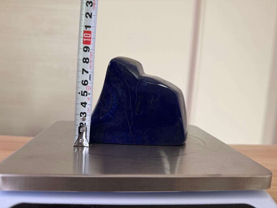 ひろやん ラピスラズリ 高品質 アフガニスタン産 山の形 鑑賞石 天然石