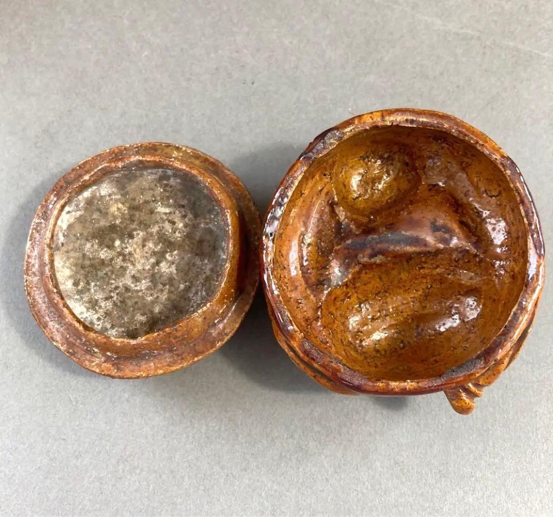 ⭐️茶道具 香合 布袋香合 五代 大樋 造 共箱 S75K - メルカリ