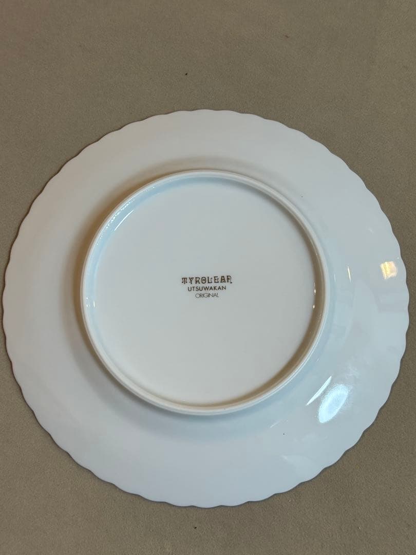 激カワ‼️新品 前畑陶器 ピンク花柄 オーバルプレート 中皿5枚