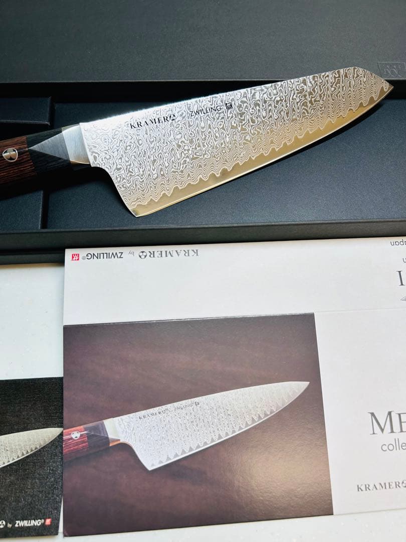 未使用品に近い ツヴィリング ボブ・クレーマー メイジ 三徳包丁 180mm