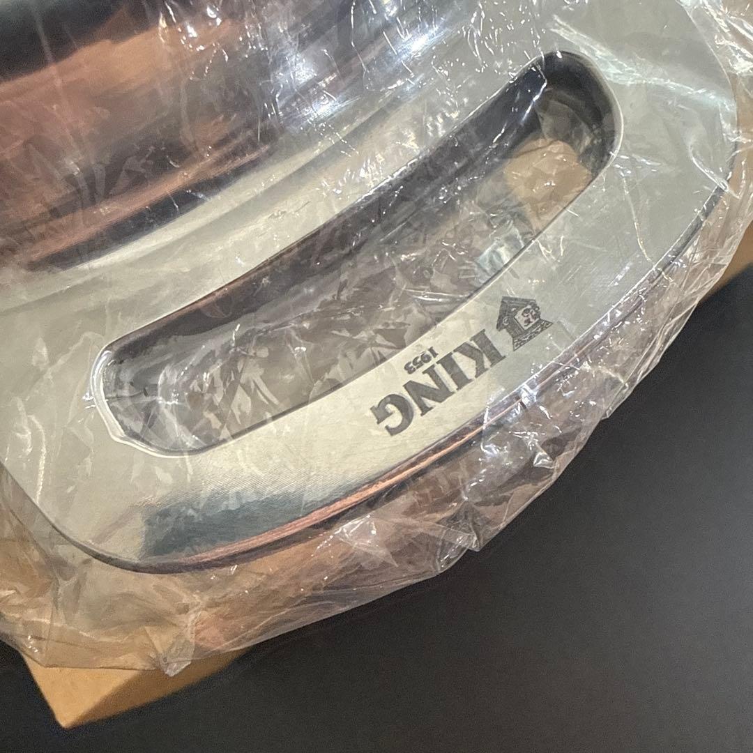 【新品】KING 無水鍋 20cm IH対応 アルミニウム製GOODDESIGN