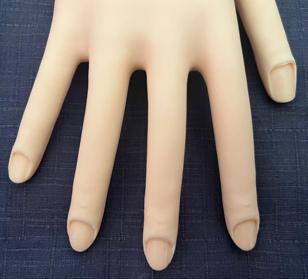 JNEC認定モデルハンド ネイリスト技能検定試験　ネイル　モデルハンド　チップ