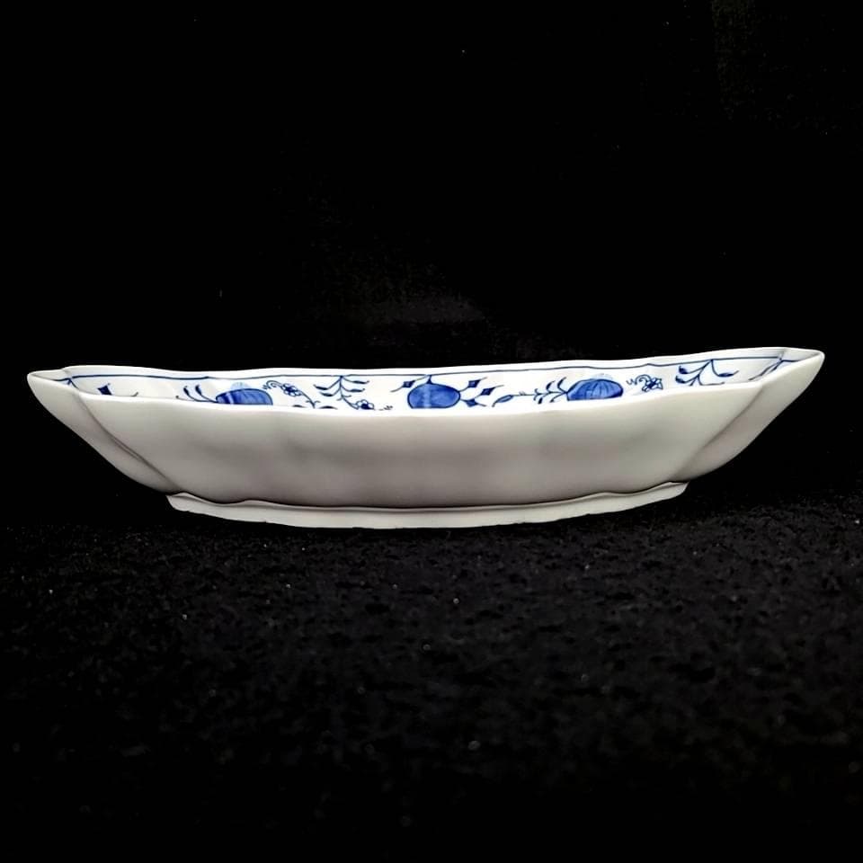 ◎未使用級◎マイセン　ブルーオニオン　サービスプレート　皿　プレート　箱つき