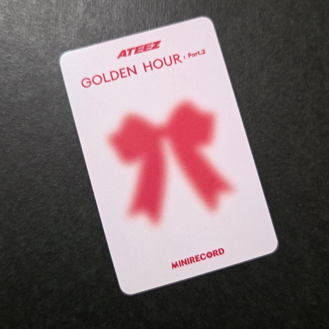 ATEEZ ホンジュン minirecord ラキドロ トレカ - メルカリ