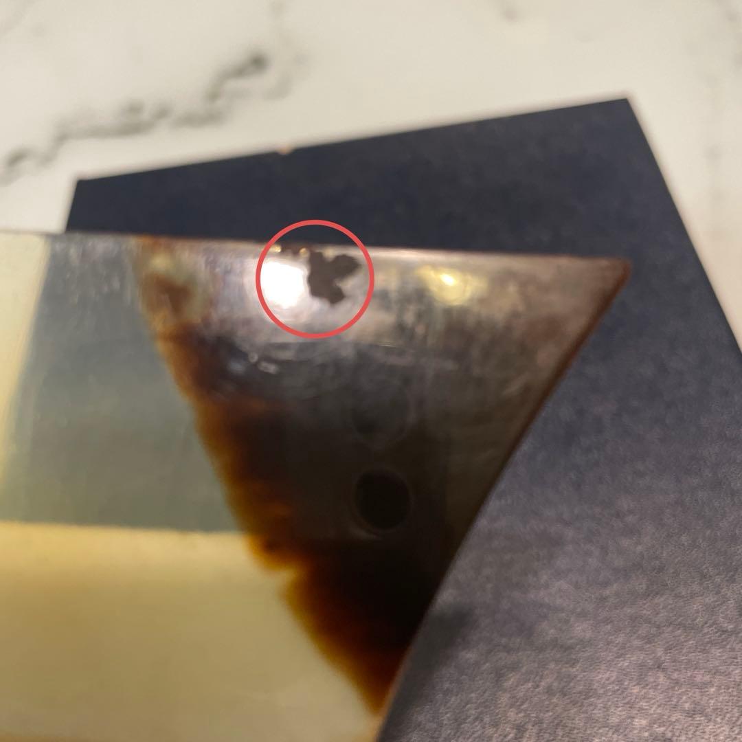 【希少品】象牙調 天然素材 べっ甲 じょんがら用 三味線撥 19.7cm