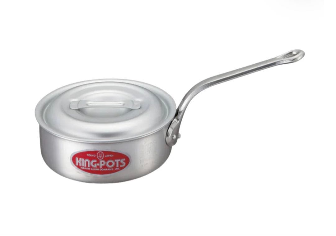 中尾アルミ　アルミ鍋 浅型片手鍋 30cm 新品