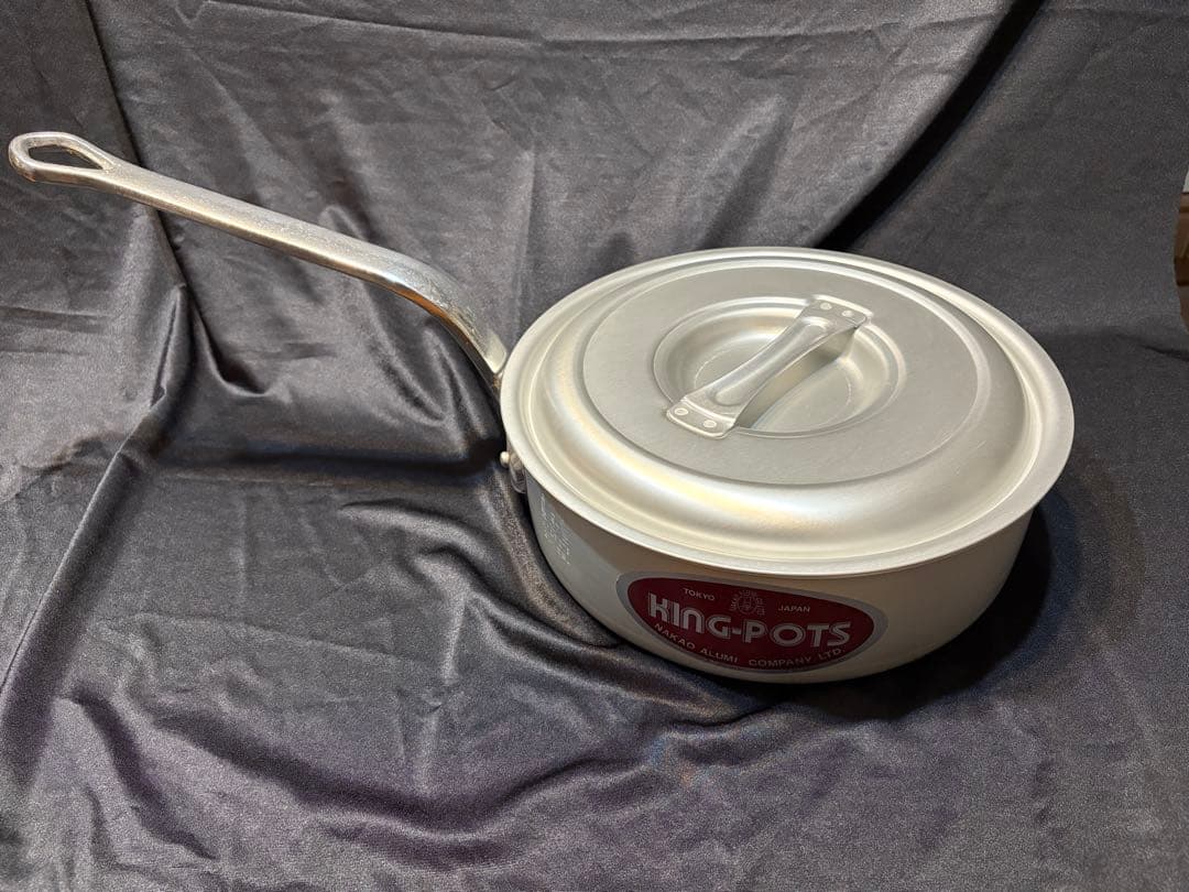 中尾アルミ　アルミ鍋 浅型片手鍋 30cm 新品