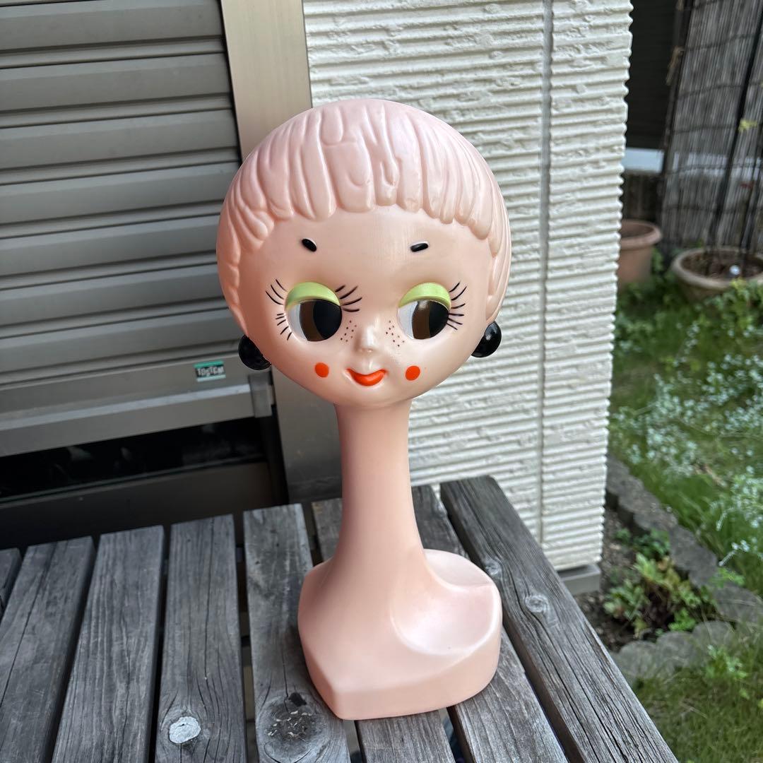 ヘッドトルソー　マネキン　ツイッギー