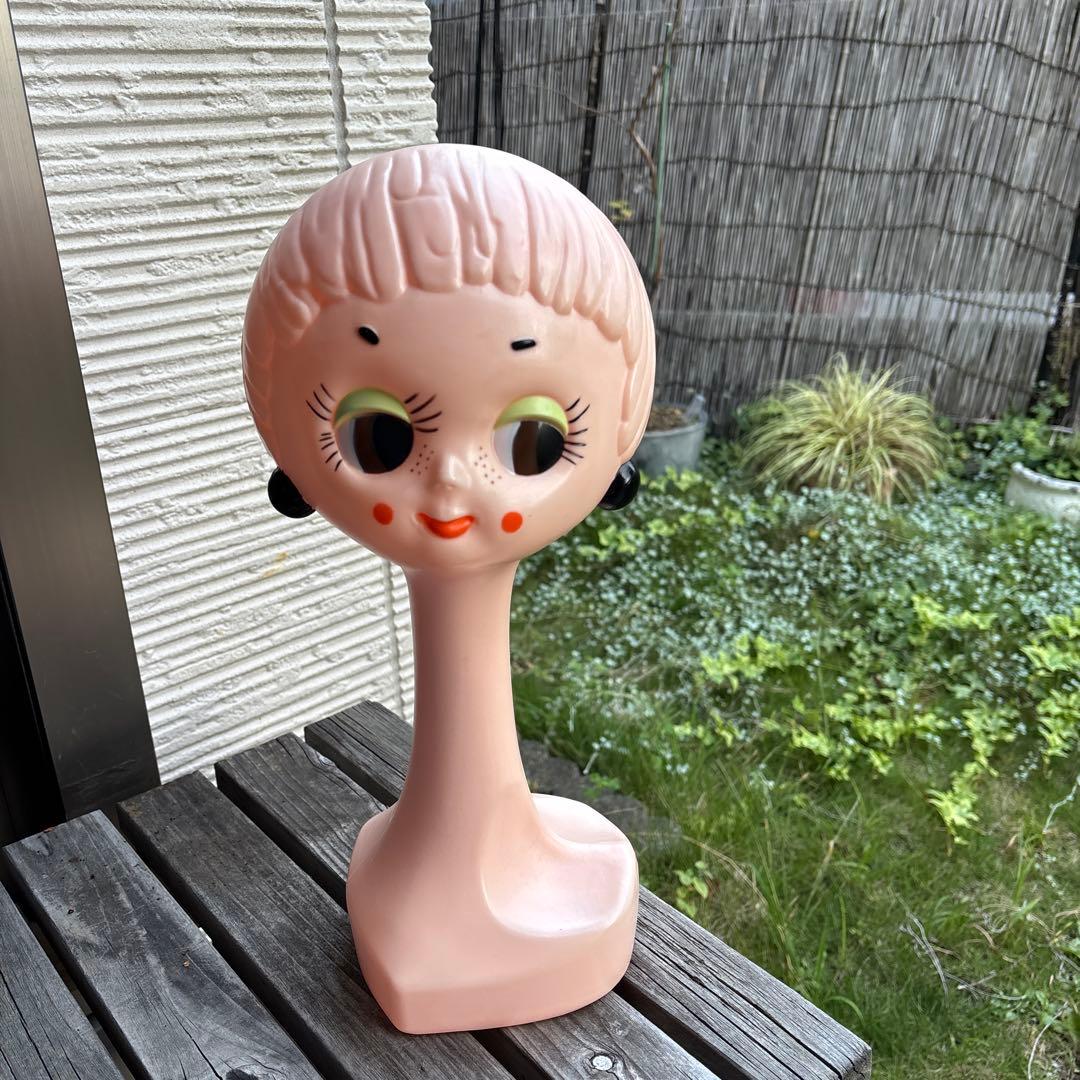 ヘッドトルソー　マネキン　ツイッギー