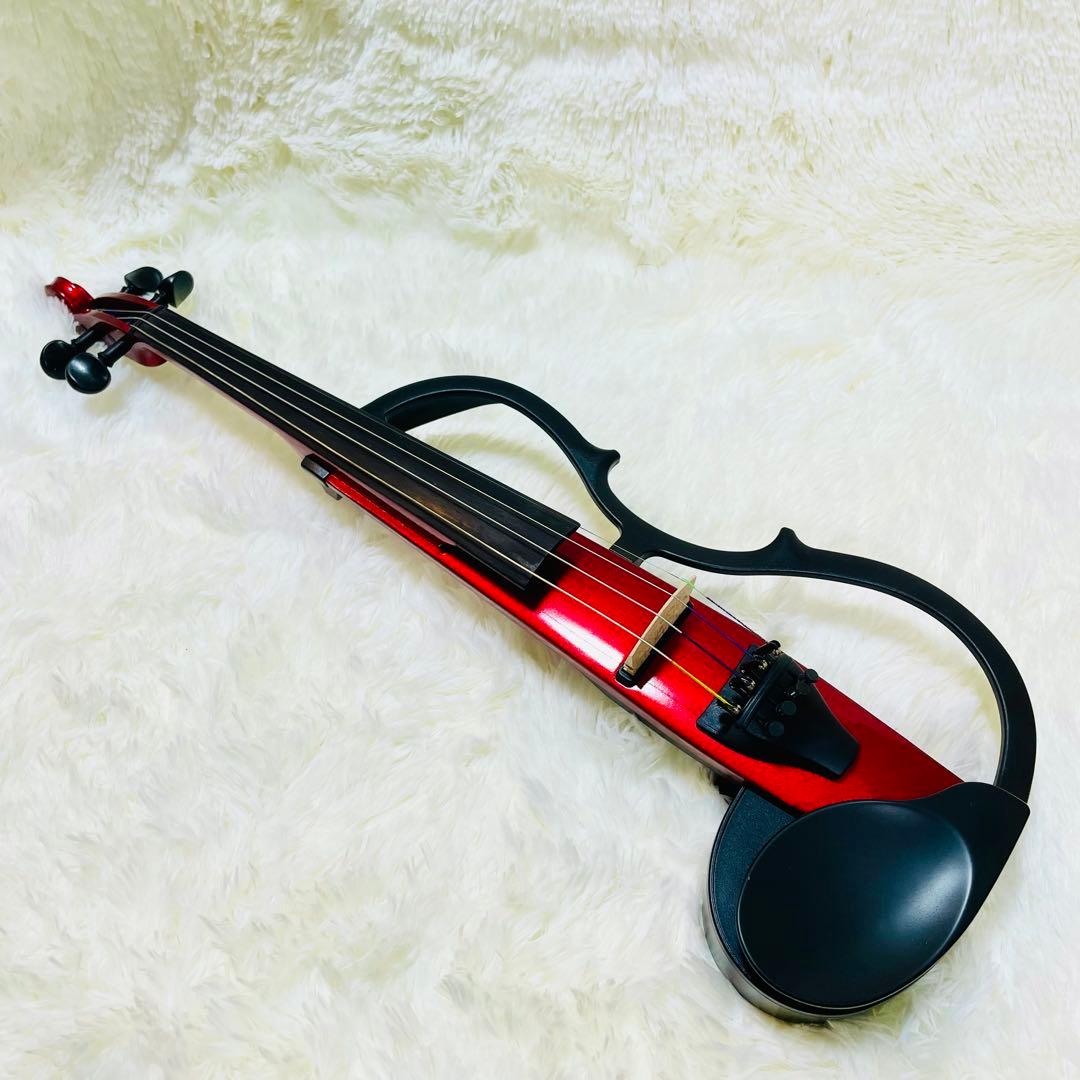 超美品 交換用弦付き YAMAHA SV-120 サイレントバイオリン ヤマハ