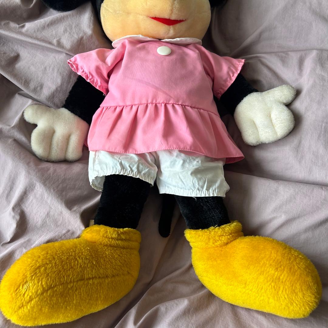 80s BIG 特大ミニーちゃん レア 東京ディズニー 昭和レトロ - メルカリ