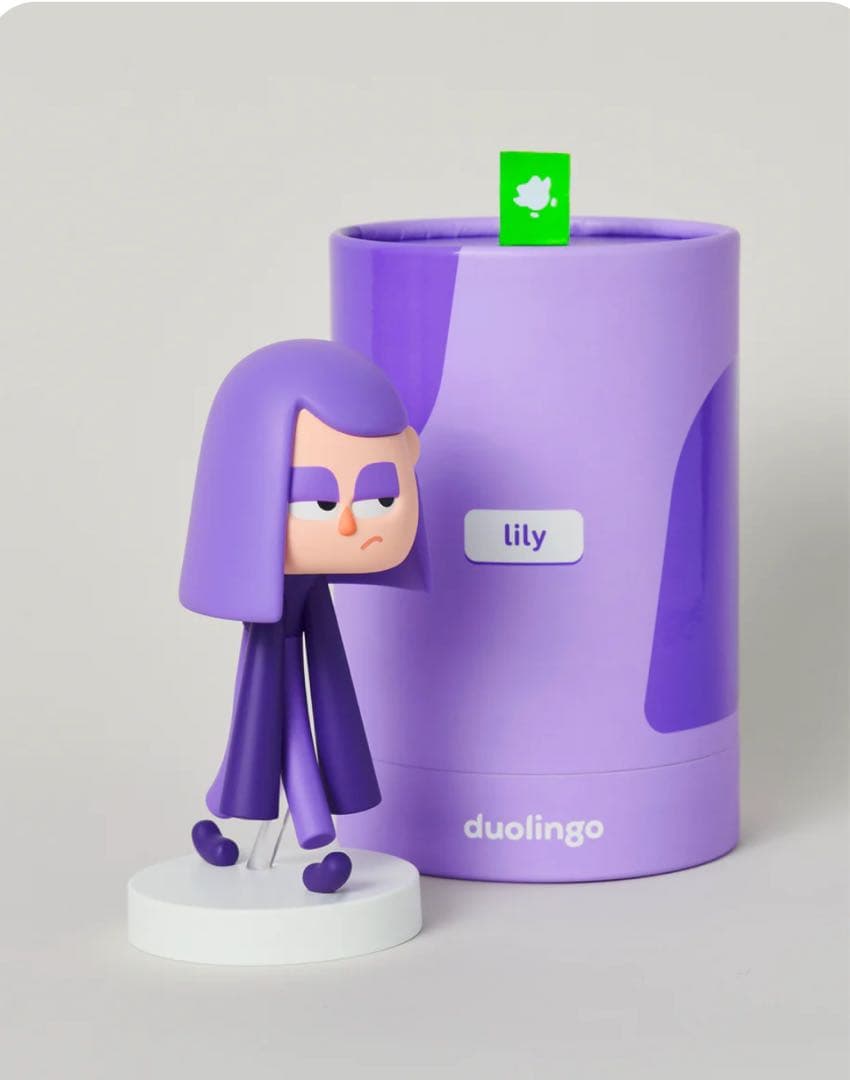 Duolingo リリー (Lily) フィギュア 正規品 新品未開封 - メルカリ