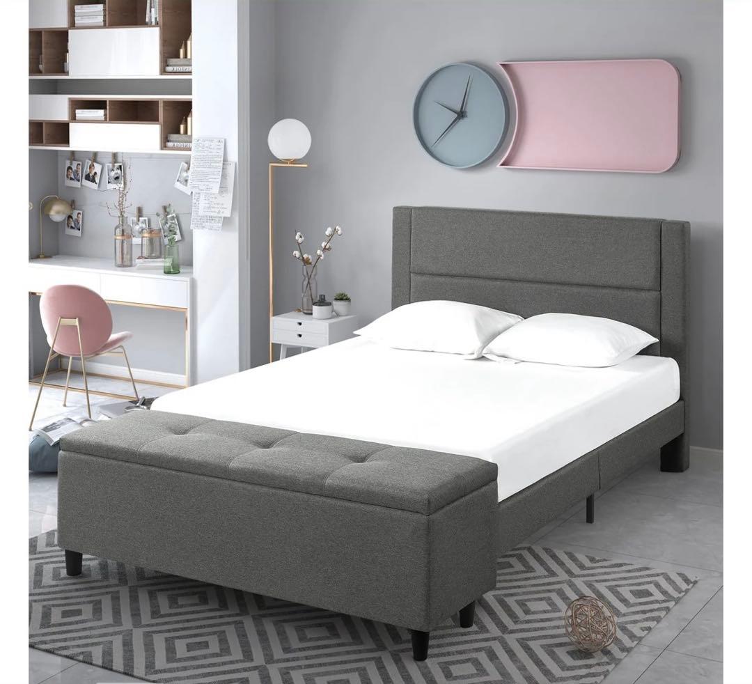 美品 Zinus ベッドフレーム シングル