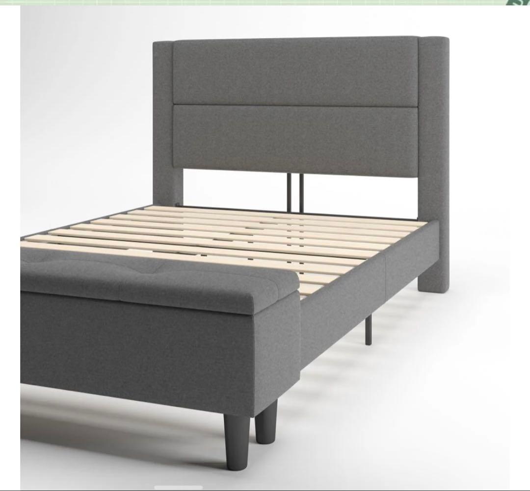 美品 Zinus ベッドフレーム シングル