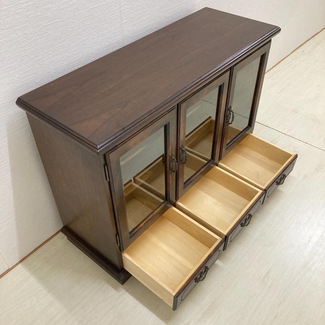 【カリモク】コロニアル サイドボード リビングボード　キャビネット