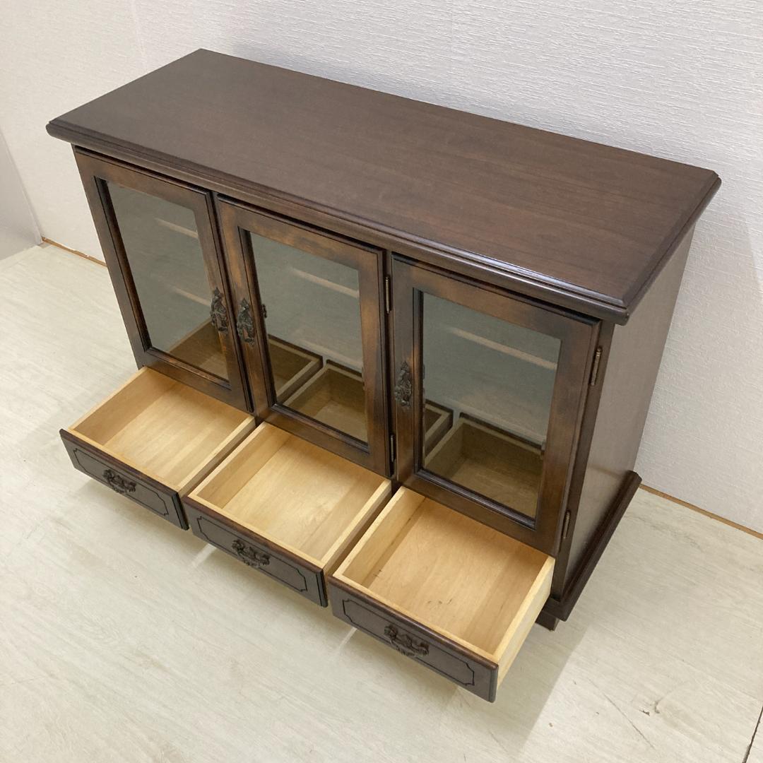 【カリモク】コロニアル サイドボード リビングボード　キャビネット