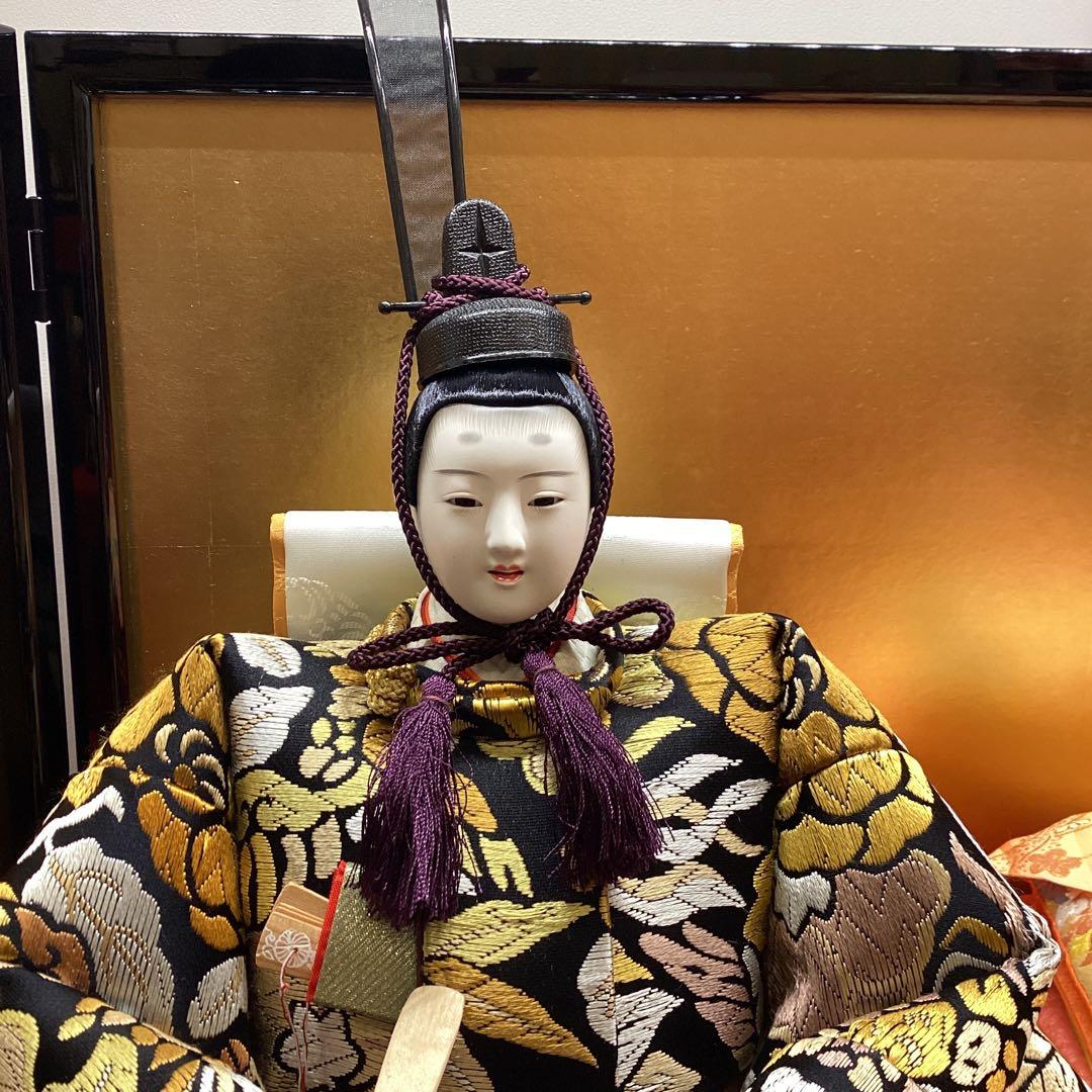 雛人形 親王飾り 彩華 優華雛 中古品 - メルカリ