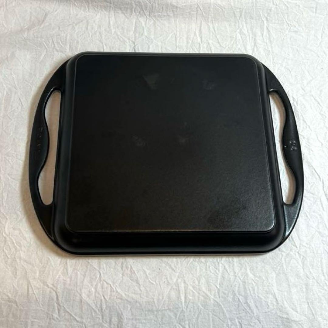 ル・クルーゼ スクエアグリルパン ブラック 24cm