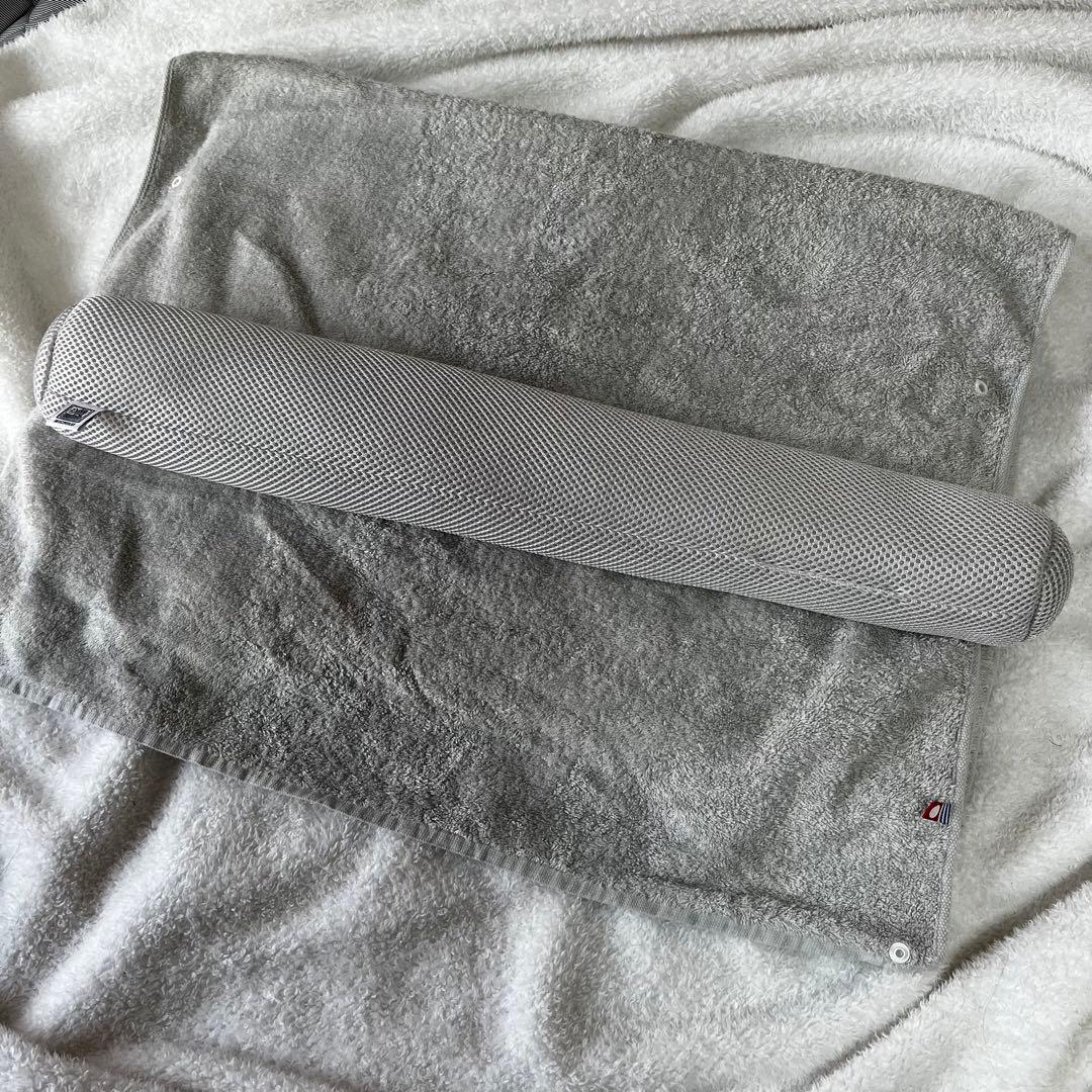 【美品】今治睡眠用タオル2（Nelture／タオル枕）高さ調節枕