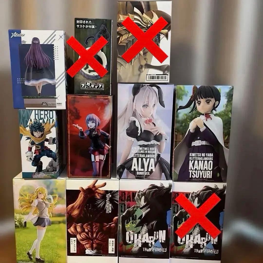 最新、美少女フィギュア含む9体セット　まとめ売り