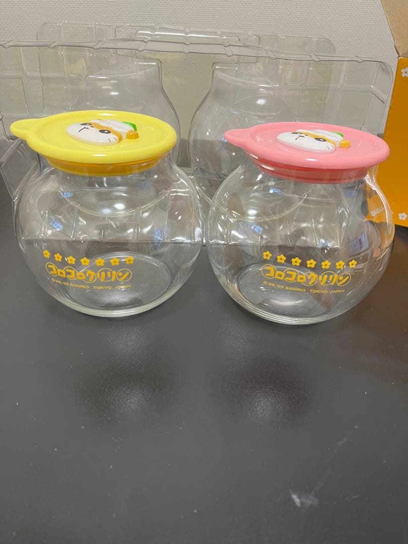 コロコロクリリン　ガラスボトルセット