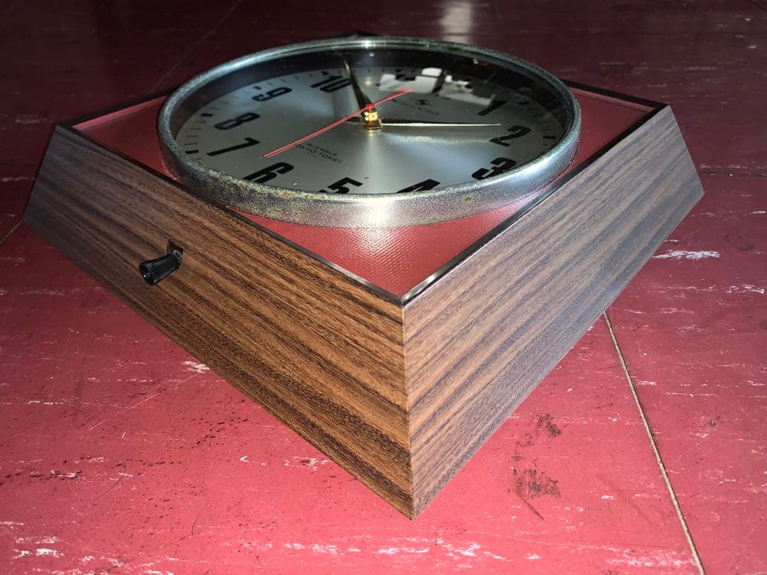 昭和レトロ　動作品　東京時計　Silicon Clock スペースエイジ　レア