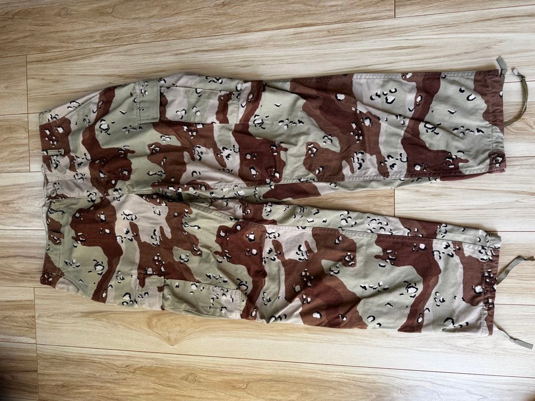 実物　米軍　6-Cデザートカモ　L-S