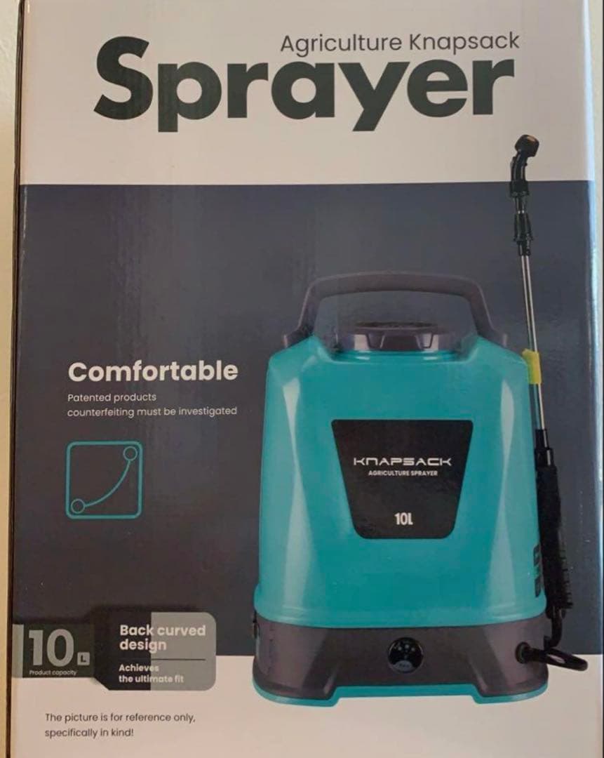 電動噴霧器 10L 充電式 背負い式 小型 低騒音 除草 消毒 掃除 連続噴霧