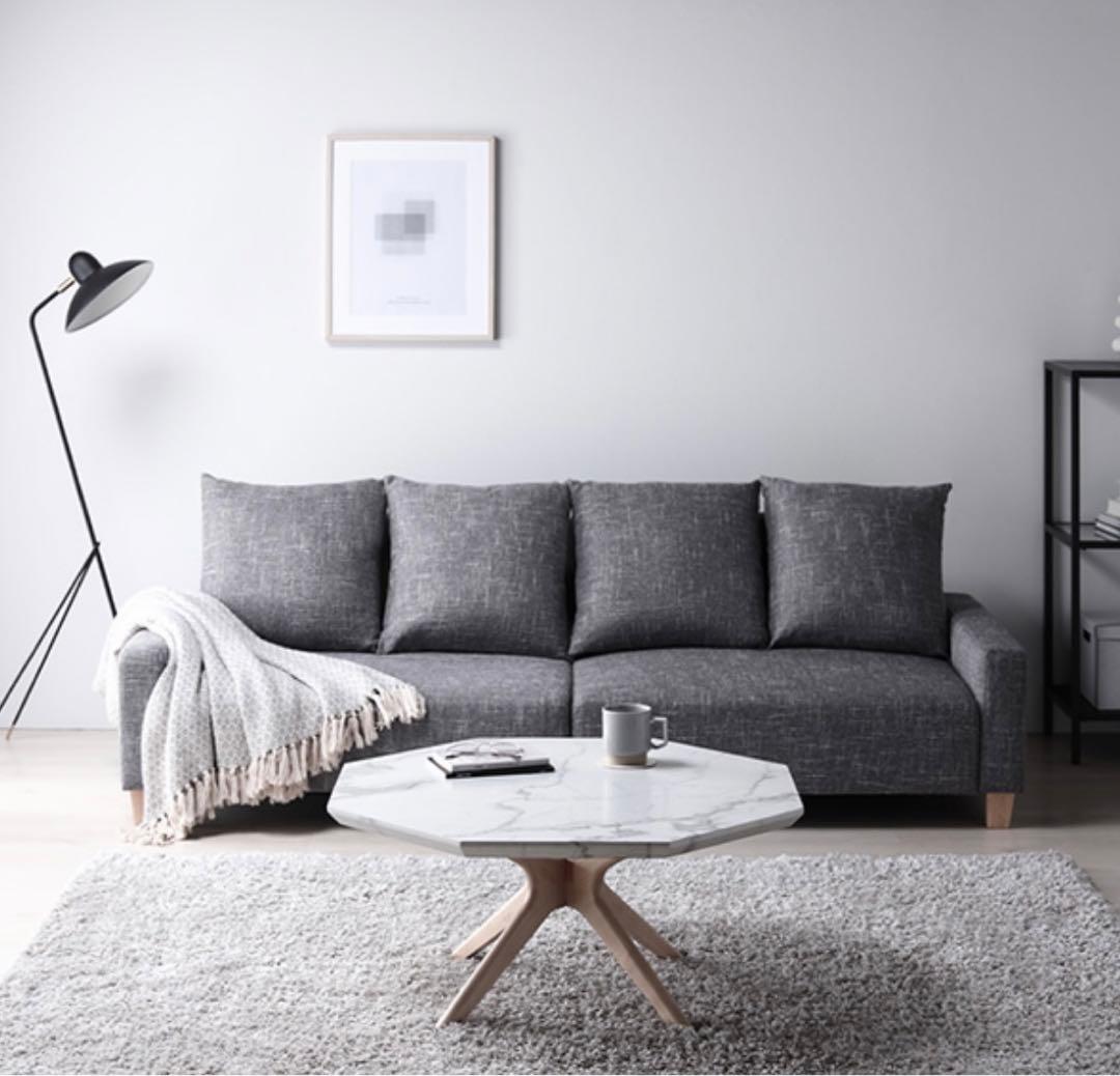 【USED 美品】八角　ローテーブル