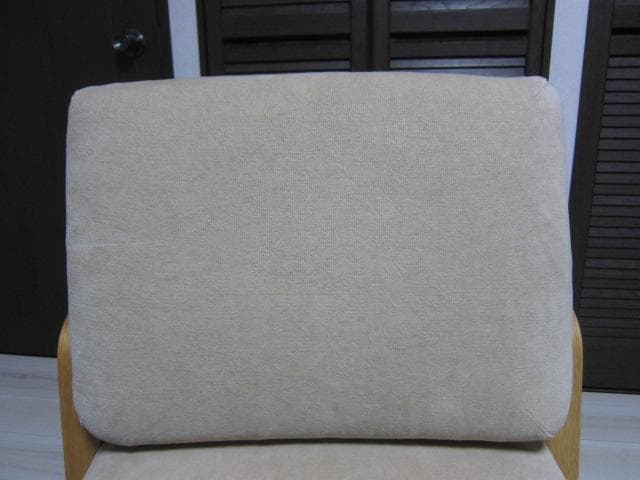 MUJI /無印良品　リビングでもダイニングでもつかえるソファチェア①