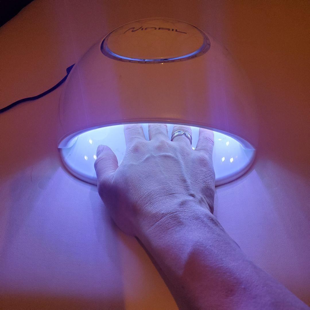デジタルiネイルプリンター 専用UV/LEDファンランプ付き 箱説明書付き