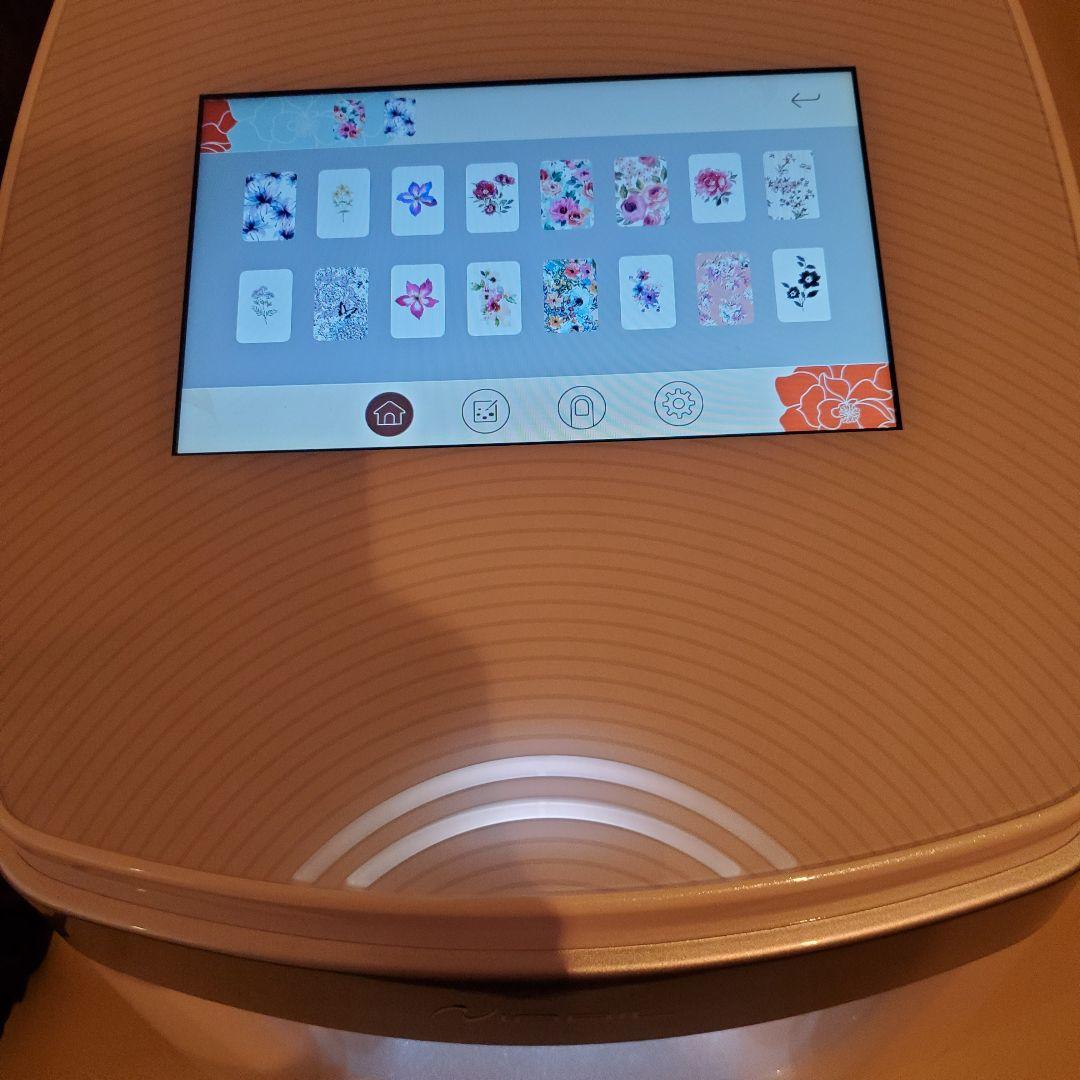 デジタルiネイルプリンター 専用UV/LEDファンランプ付き 箱説明書付き
