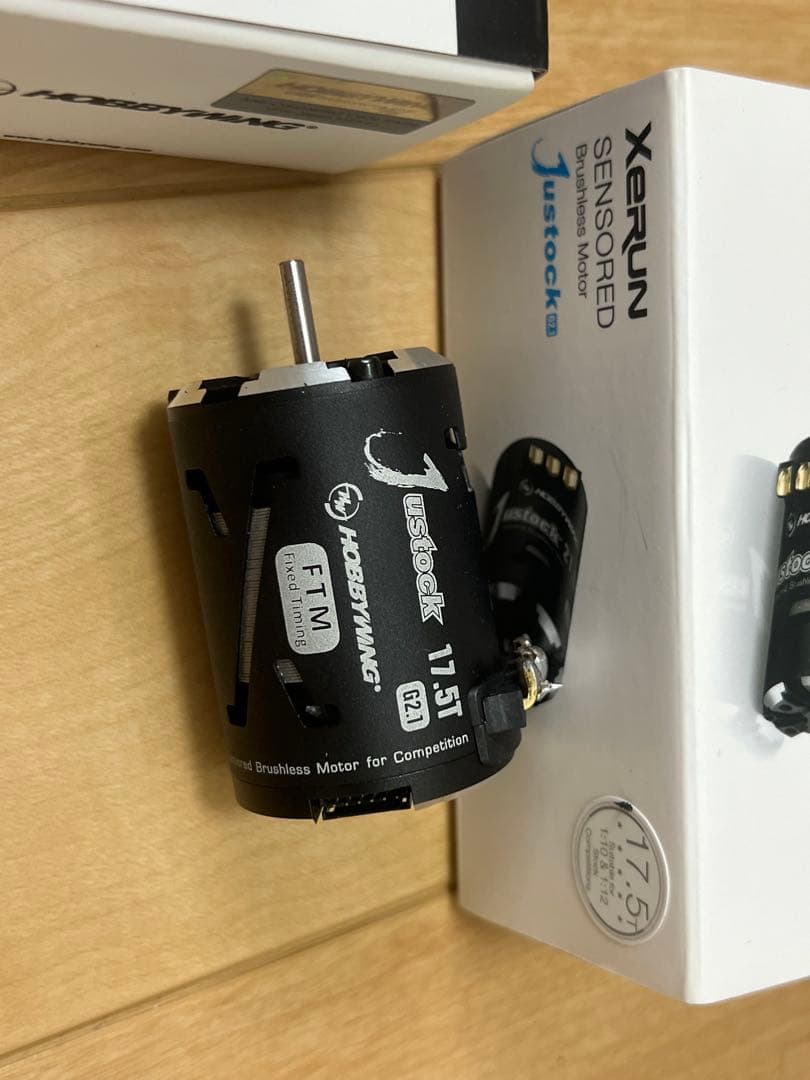 ホビーウイング ジャストック　17.5T アンプ、モーターせット