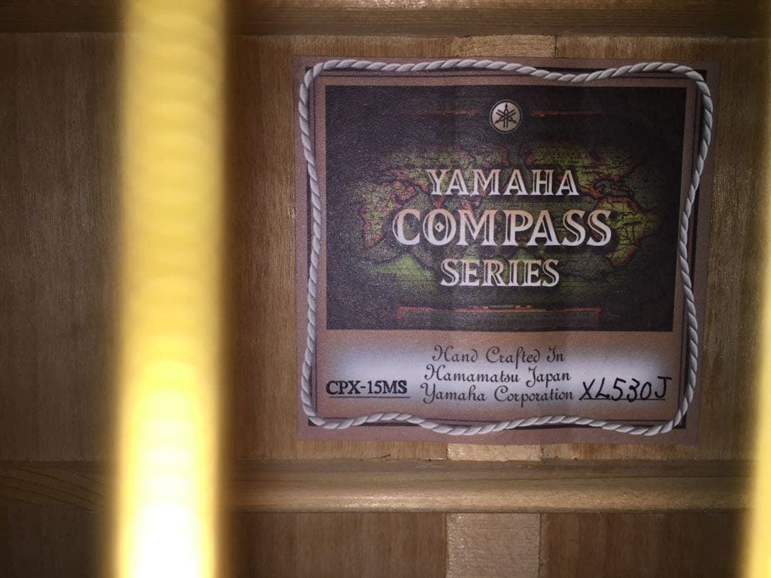 佐野元春デビュー20周年ギター YAMAHA CPX-15MS - メルカリ