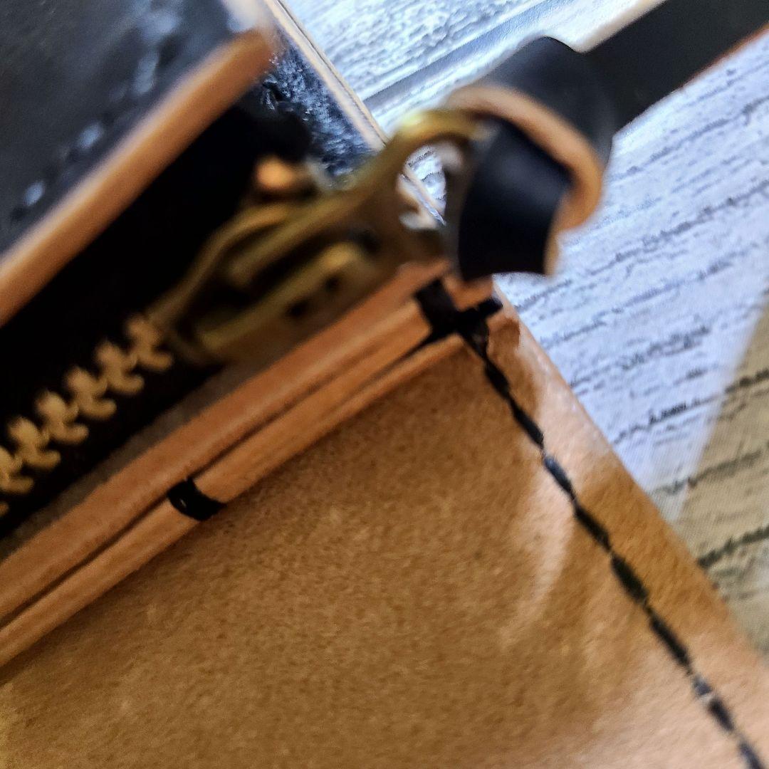 トラッカーウォレット ミドル【MW茶芯丘染め】3層ver - メルカリ