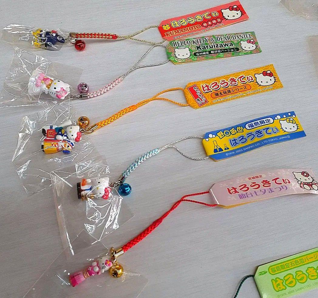 【ハロウキティ】ご当地キティ根付けストラップ　38種類(全39個)　希少品多数