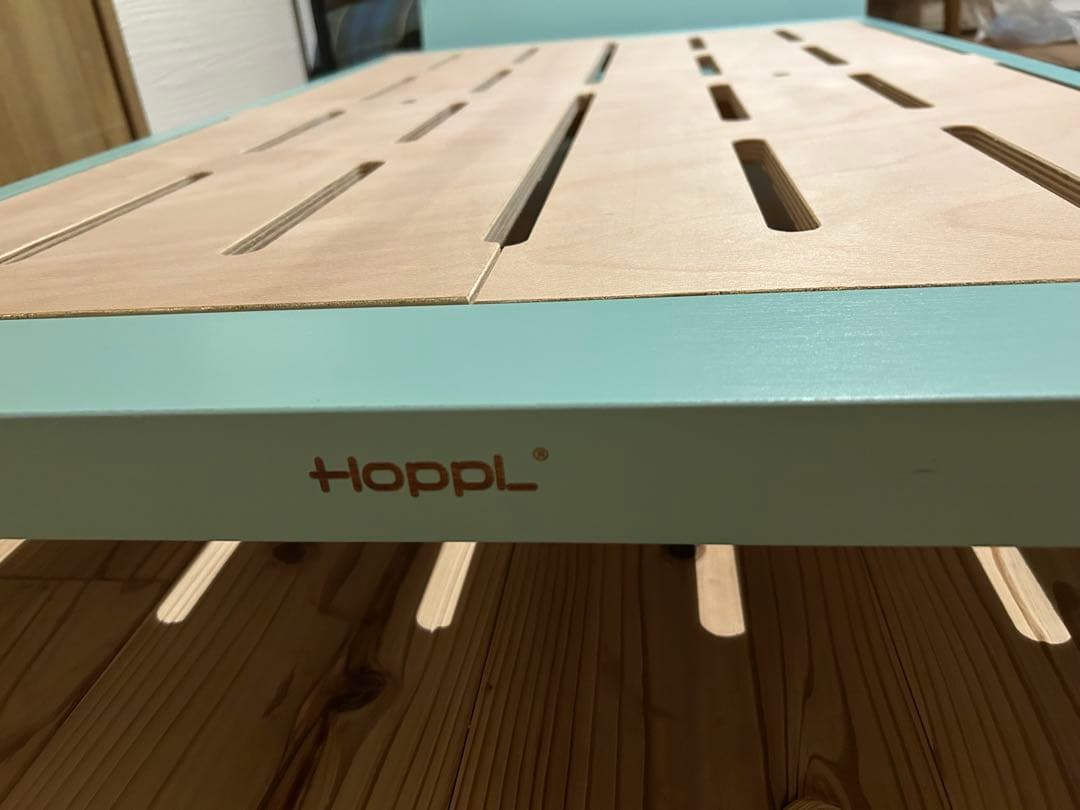 【美品】HOPPLキッズベッド 120x70x45