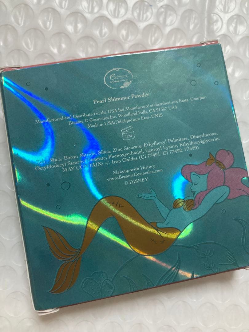 Besame Cosmetics ピーターパン　コラボ　貝　パールシマーパウダー