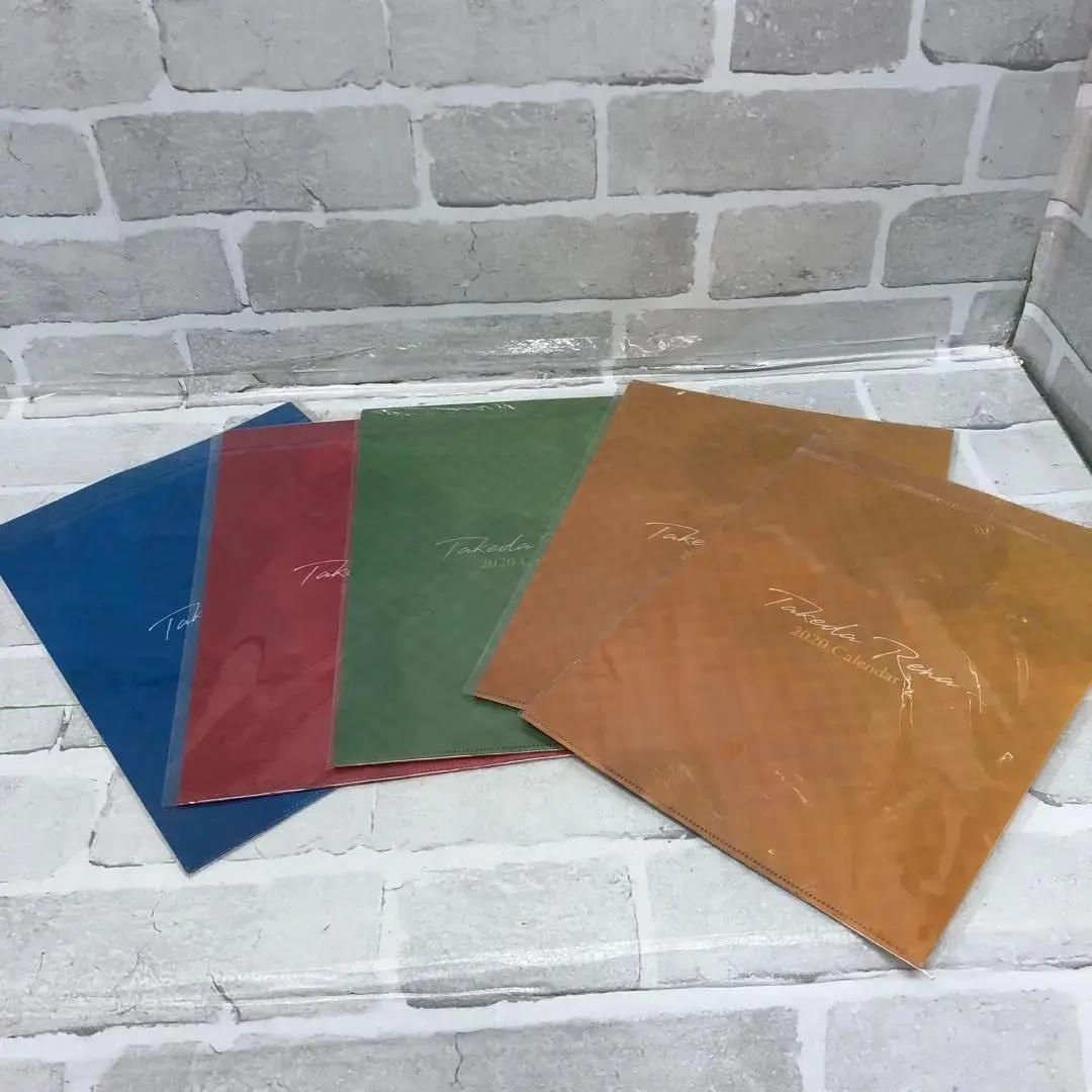 D5065 武田玲奈 グッズまとめ売りカレンダー うちわ クリアファイル 生