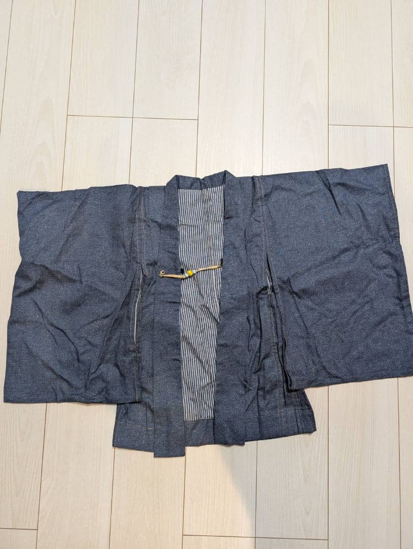 富士山着物工房　七五三　キッズ　デニム袴　デニム着物　男の子 5歳 デニム袴