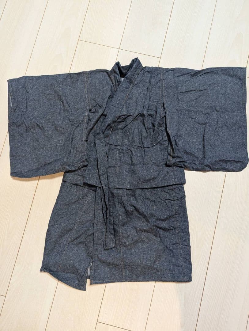 富士山着物工房　七五三　キッズ　デニム袴　デニム着物　男の子 5歳 デニム袴
