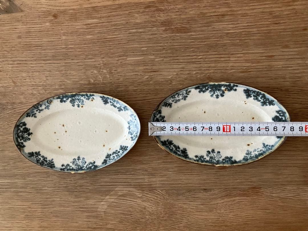 市野吉記さん（コウホ窯）の安南手楕円プレート 2枚セット - メルカリ