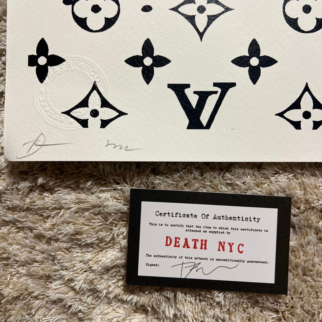 DEATH NYC スヌーピー 版画　Louis Vuitton