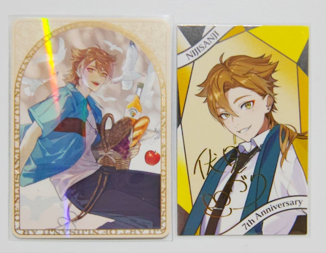 にじさんじ 7周年 チェキ 箔押し レア コレカ 伏見ガク - メルカリ