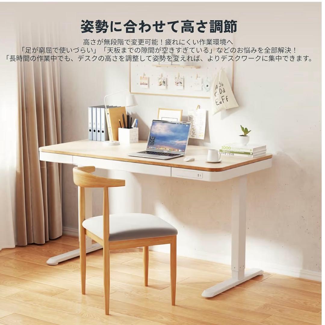 FLEXISPOT 電動昇降デスク 120x60cm