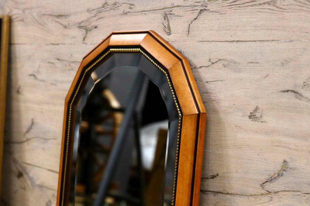 GMFS280○イタリア製 ウォールミラー 壁掛け鏡 クラシック インテリア