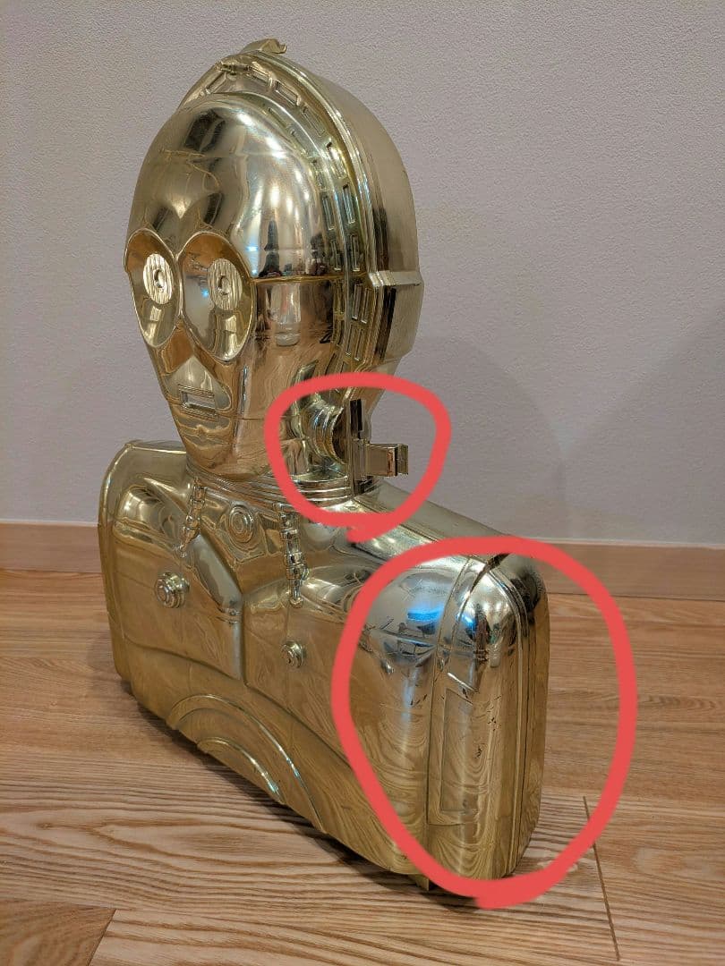 ケナー スター・ウォーズ C-3PO フィギュアキャリーケースとフィギュア10体